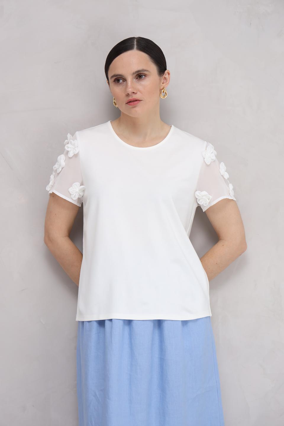 Блуза Taifun с цветами