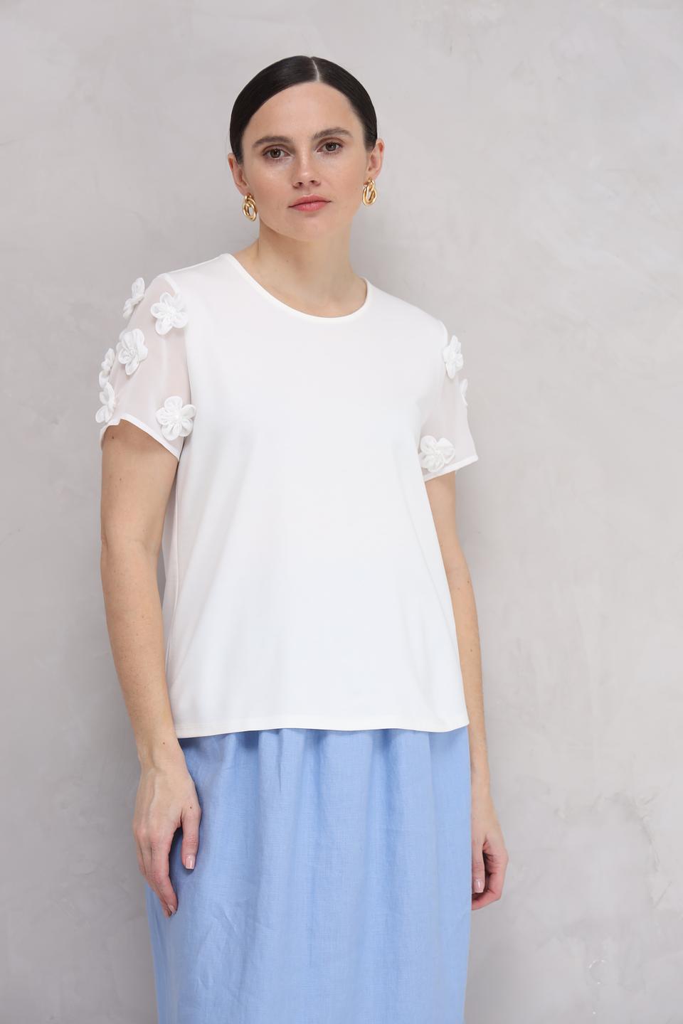 Блуза Taifun с цветами