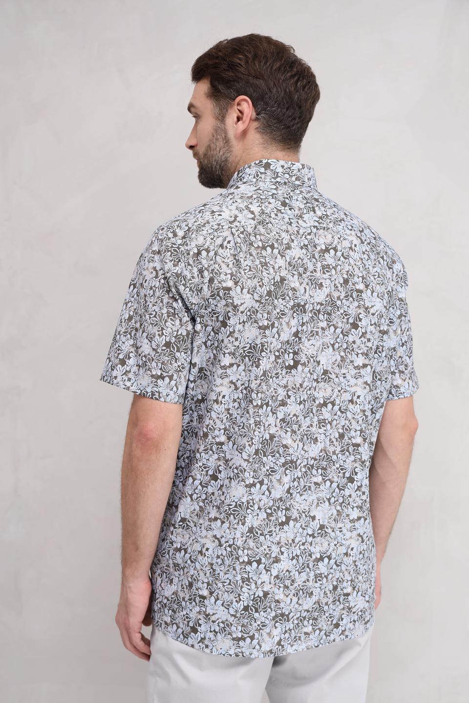 Рубашка кр Casa Moda с принтом