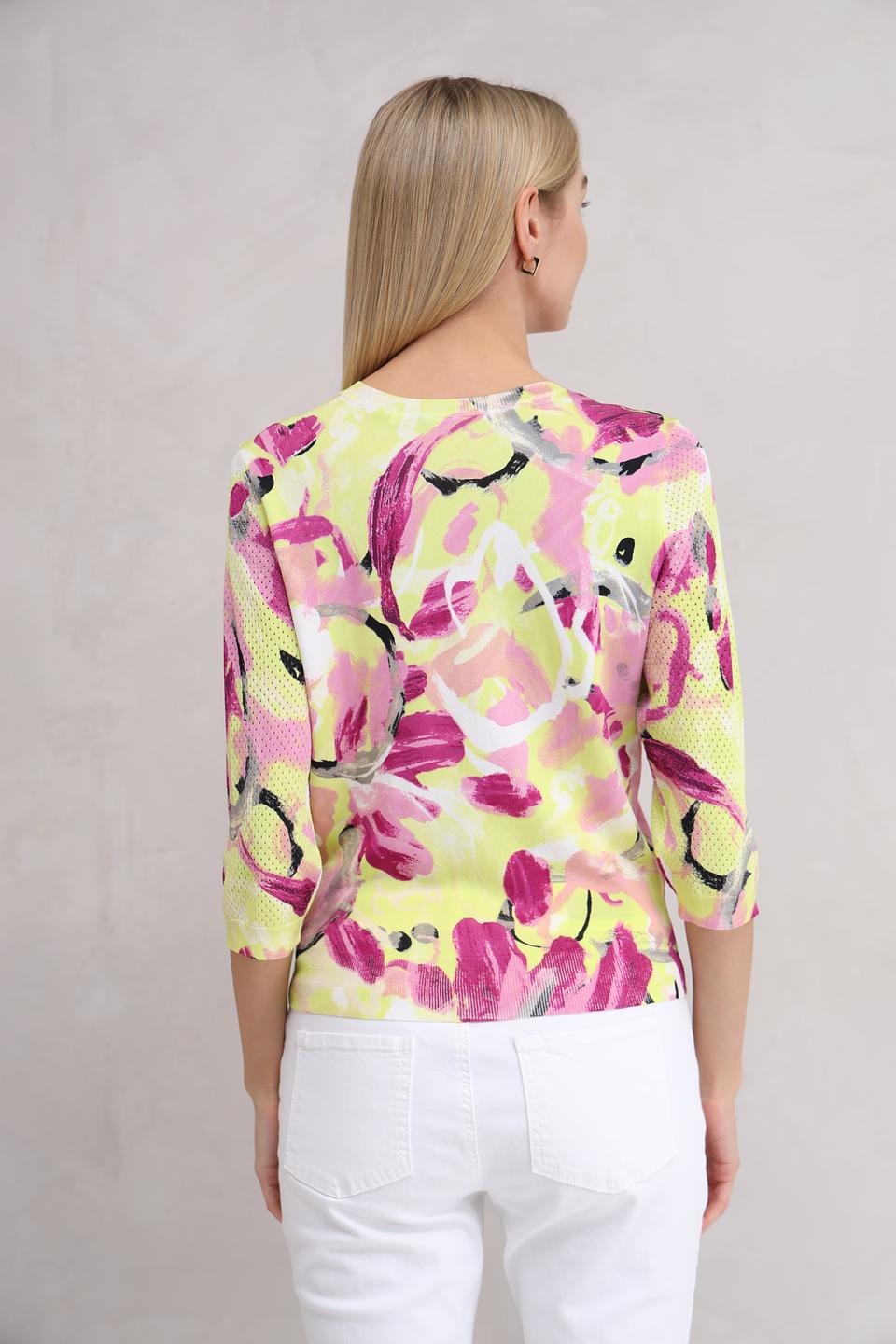 Блуза Taifun с цветочным принтом