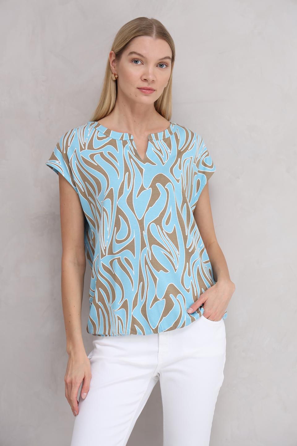 Футболка Barbara Lebek с принтом