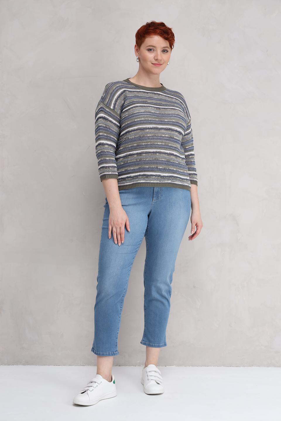 Пуловер Rabe collection в полоску