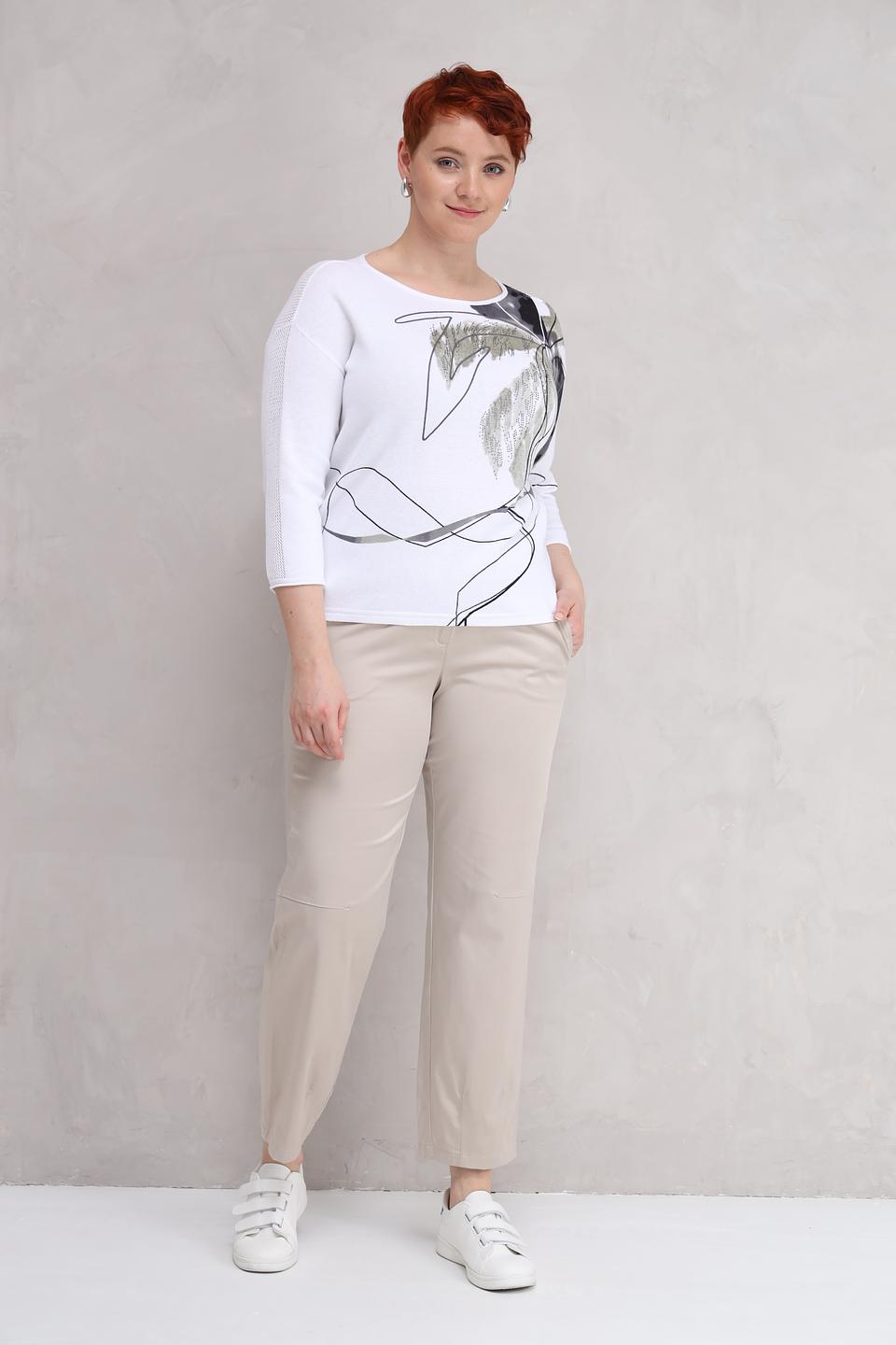 Пуловер Rabe collection с принтом