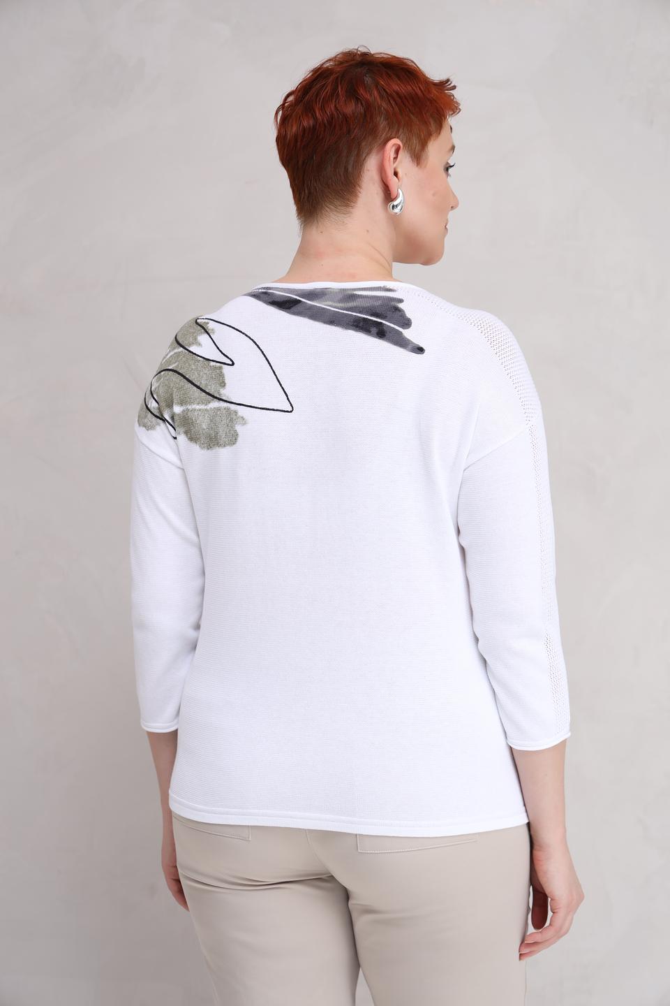 Пуловер Rabe collection с принтом