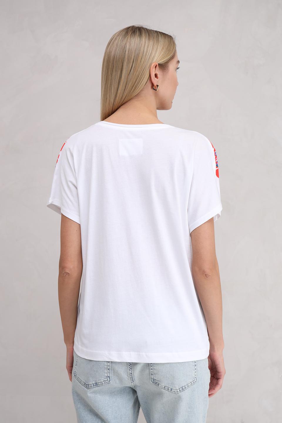 Футболка Oui с цветочным принтом