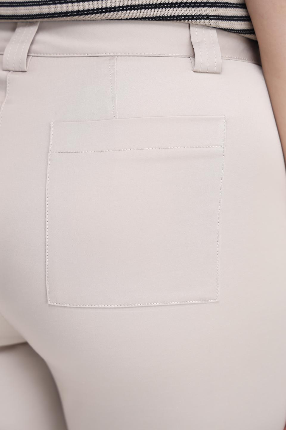 Брюки Lecomte бежевые кюлоты