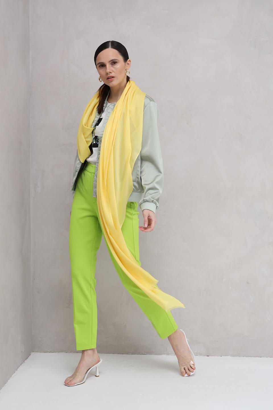 Шарф Oui женский жёлтый