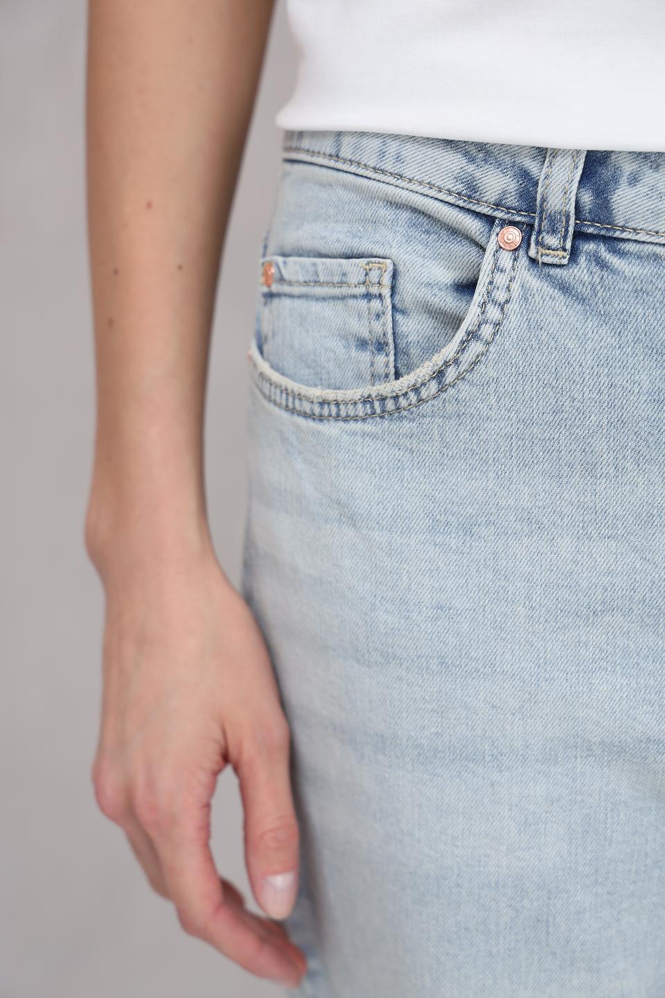 Джинсы Oui светло-голубые