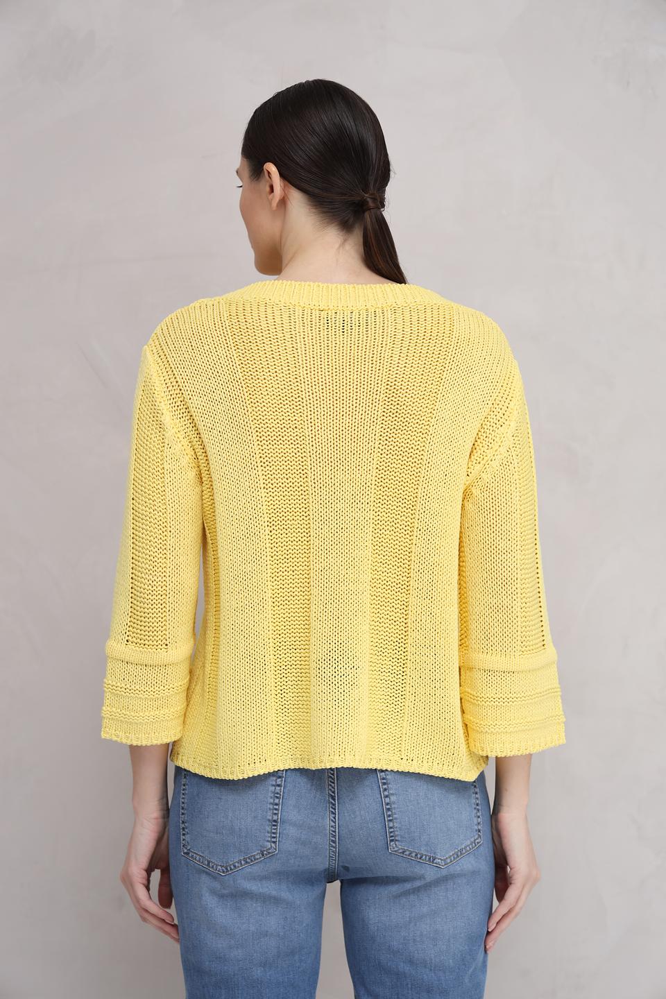 Пуловер Monari жёлтый