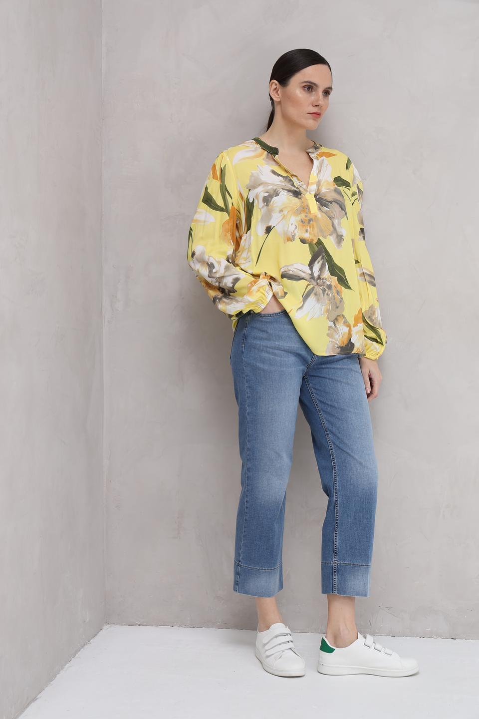 Блуза Monari с цветочным принтом