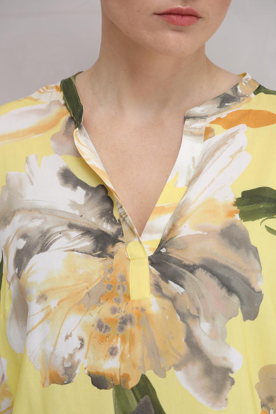 Блуза Monari с цветочным принтом