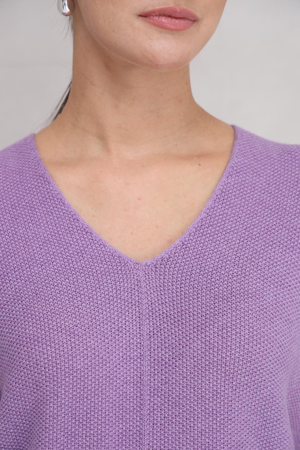 Пуловер Repeat женский лавандовый
