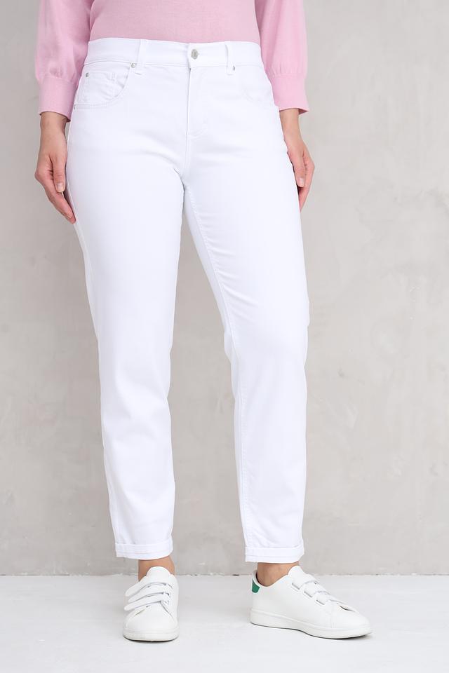 Брюки Angels прямые белые