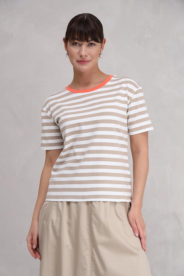 Футболка You Just White в полоску