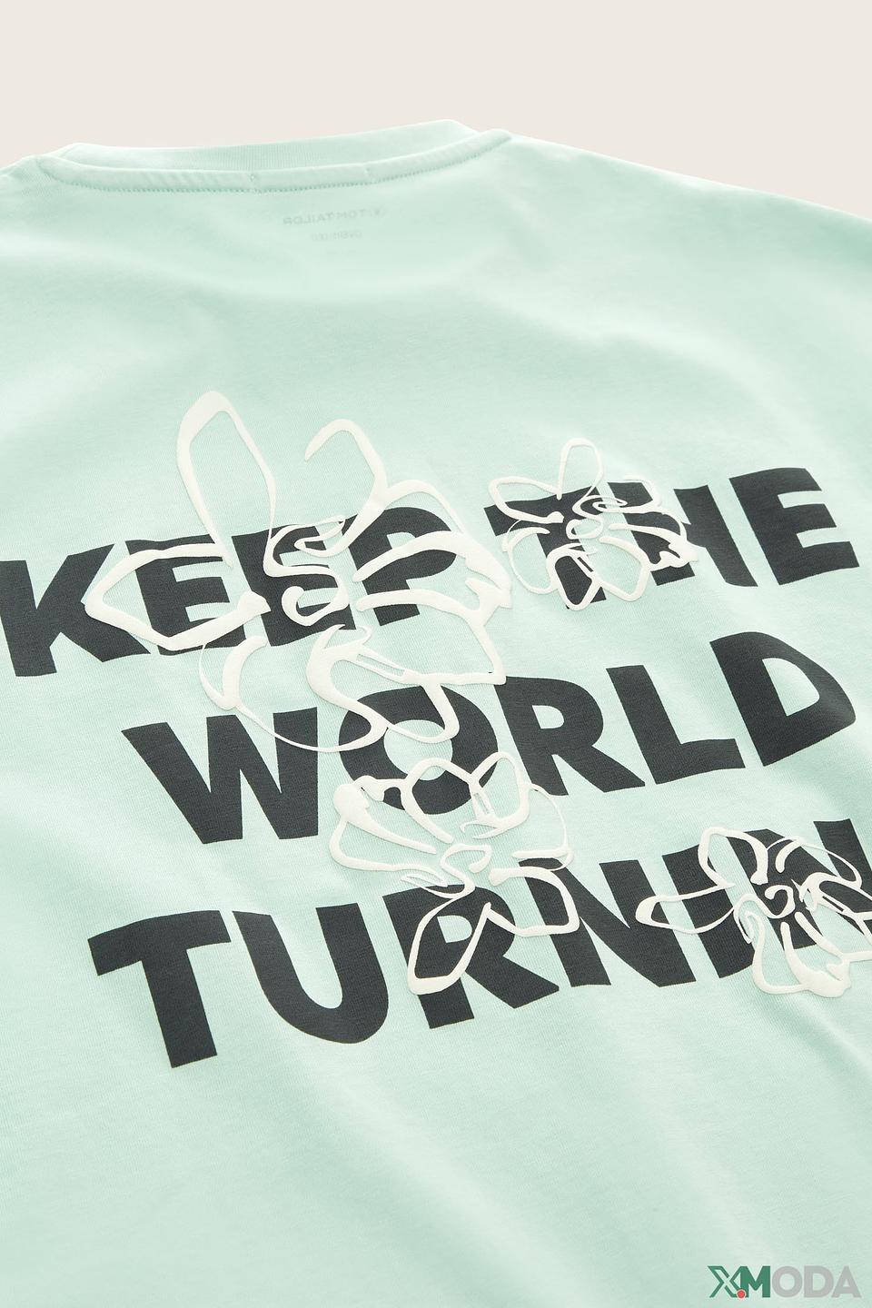 Футболка Tom Tailor детская мятная