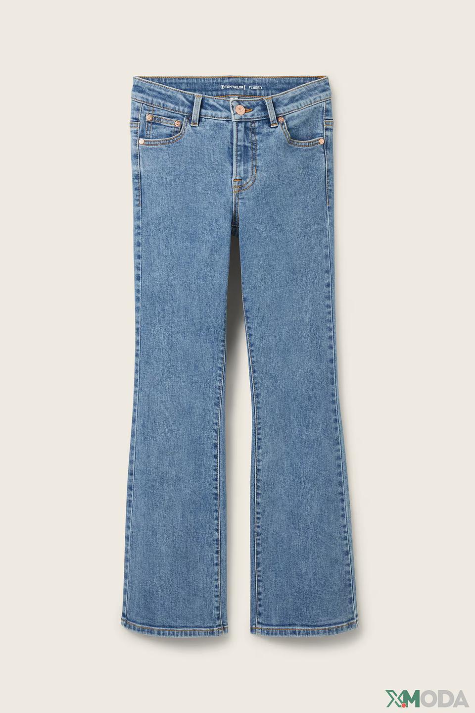 Джинсы Tom Tailor flared синие