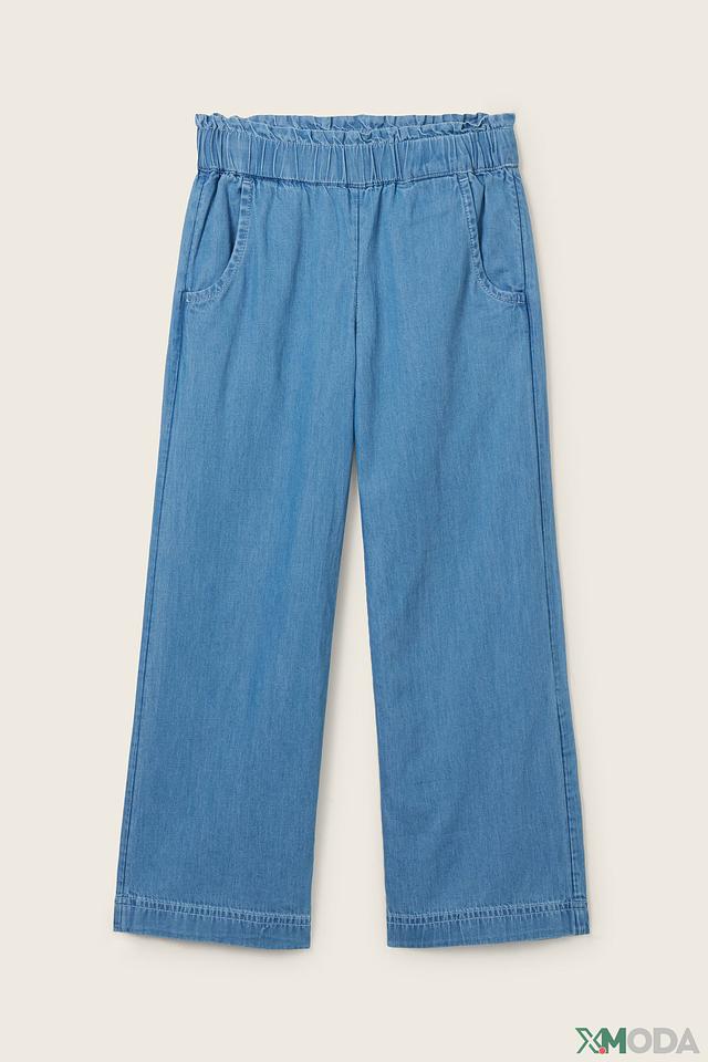 Джинсы Tom Tailor дев. с резинкой синие