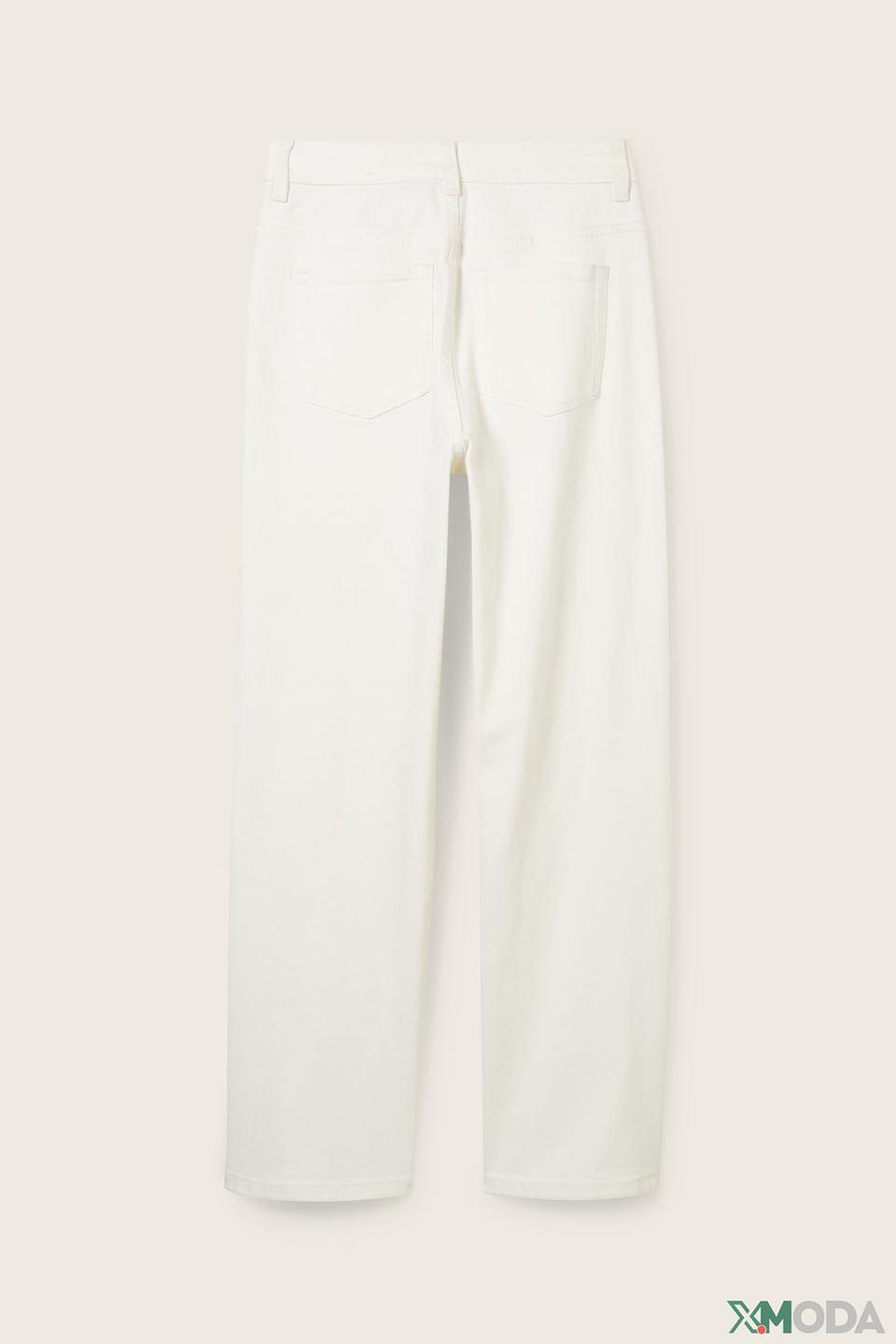 Джинсы Tom Tailor дев. прямые белые