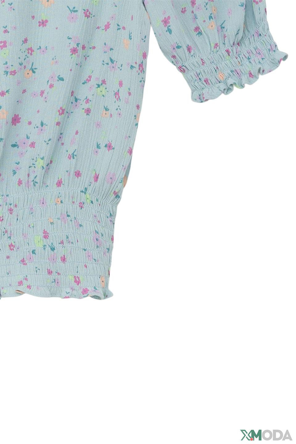 Блуза s.Oliver дев. цветочный принт