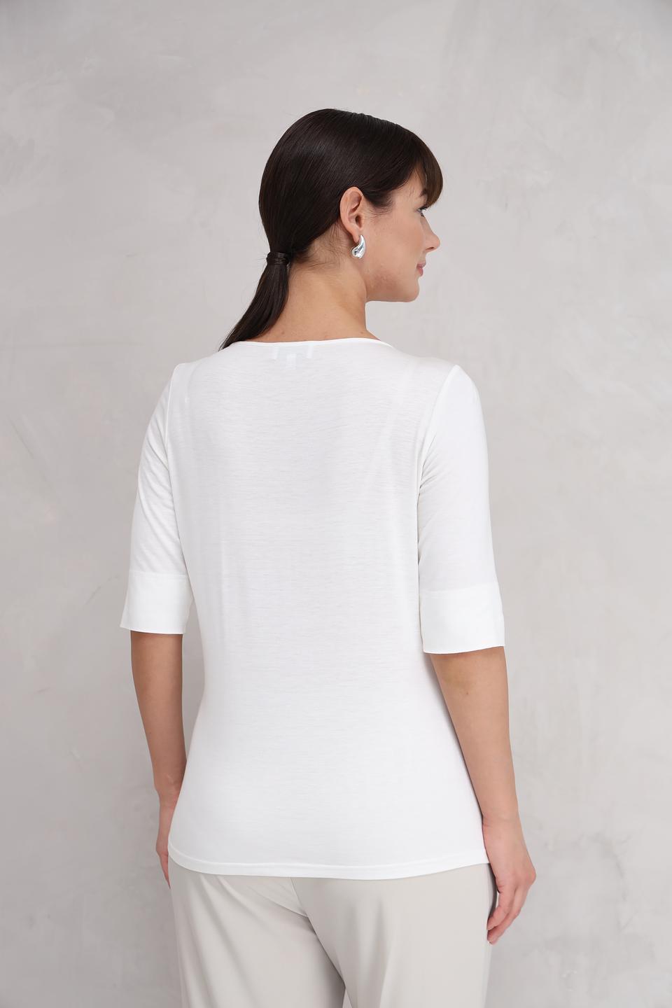 Блуза SE Stenau кружево белая