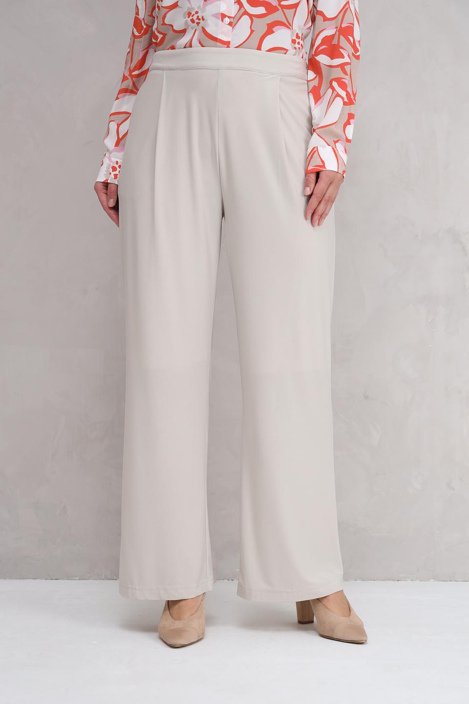 Брюки SE Stenau палаццо бежевые