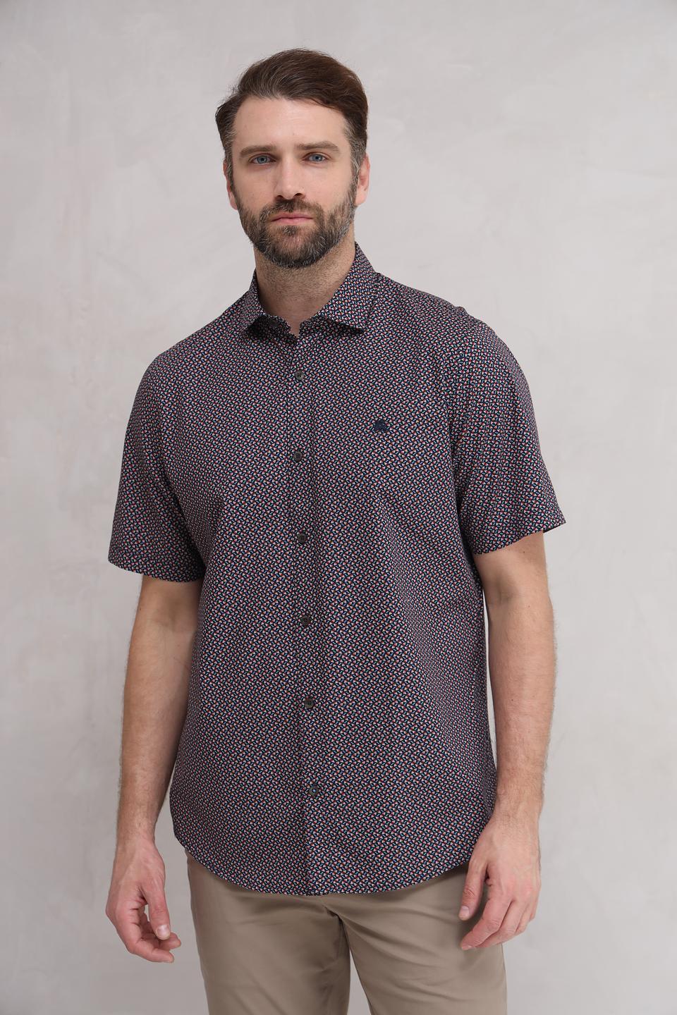 Рубашка кр Lerros с принтом