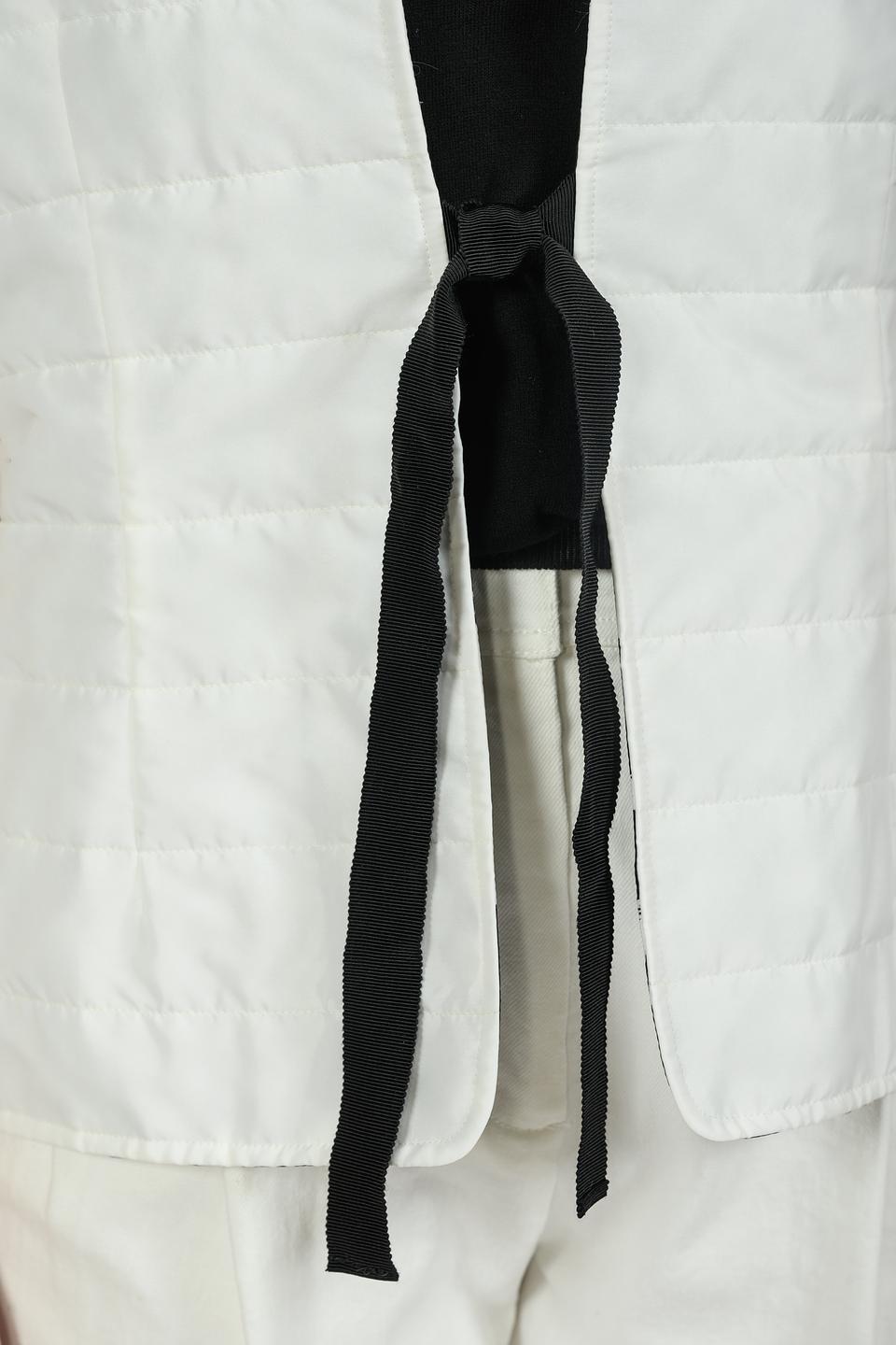 Жилет Giorgio Grati стеганый, белый