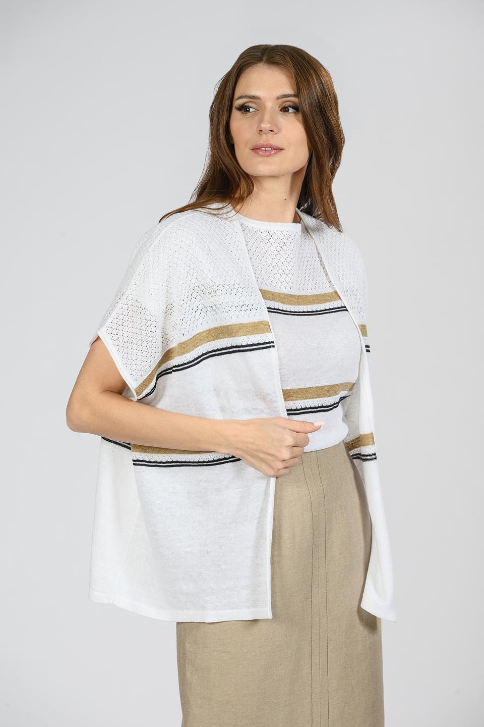 Кардиган Giorgio Grati с полосками