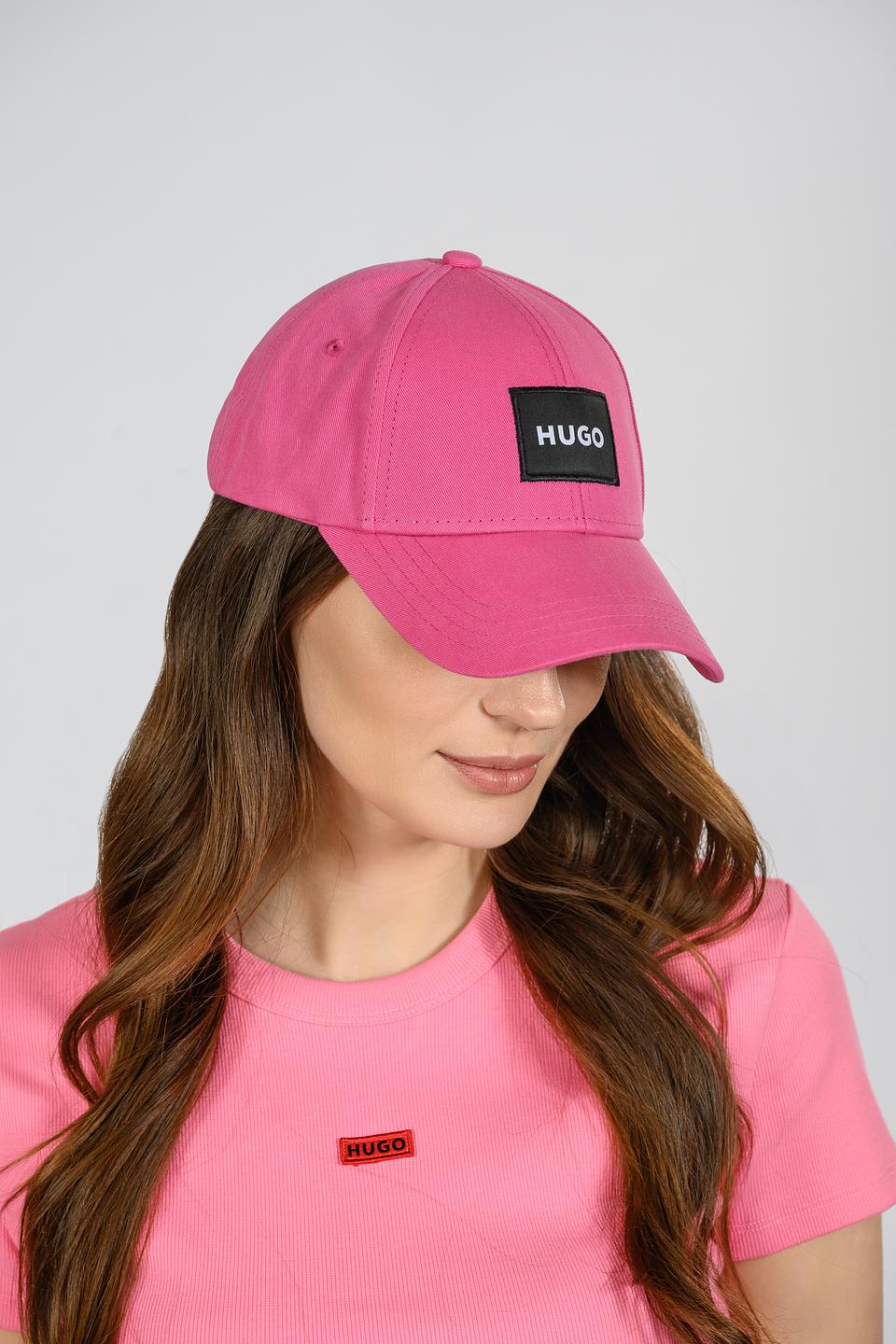 Кепка Hugo розовая