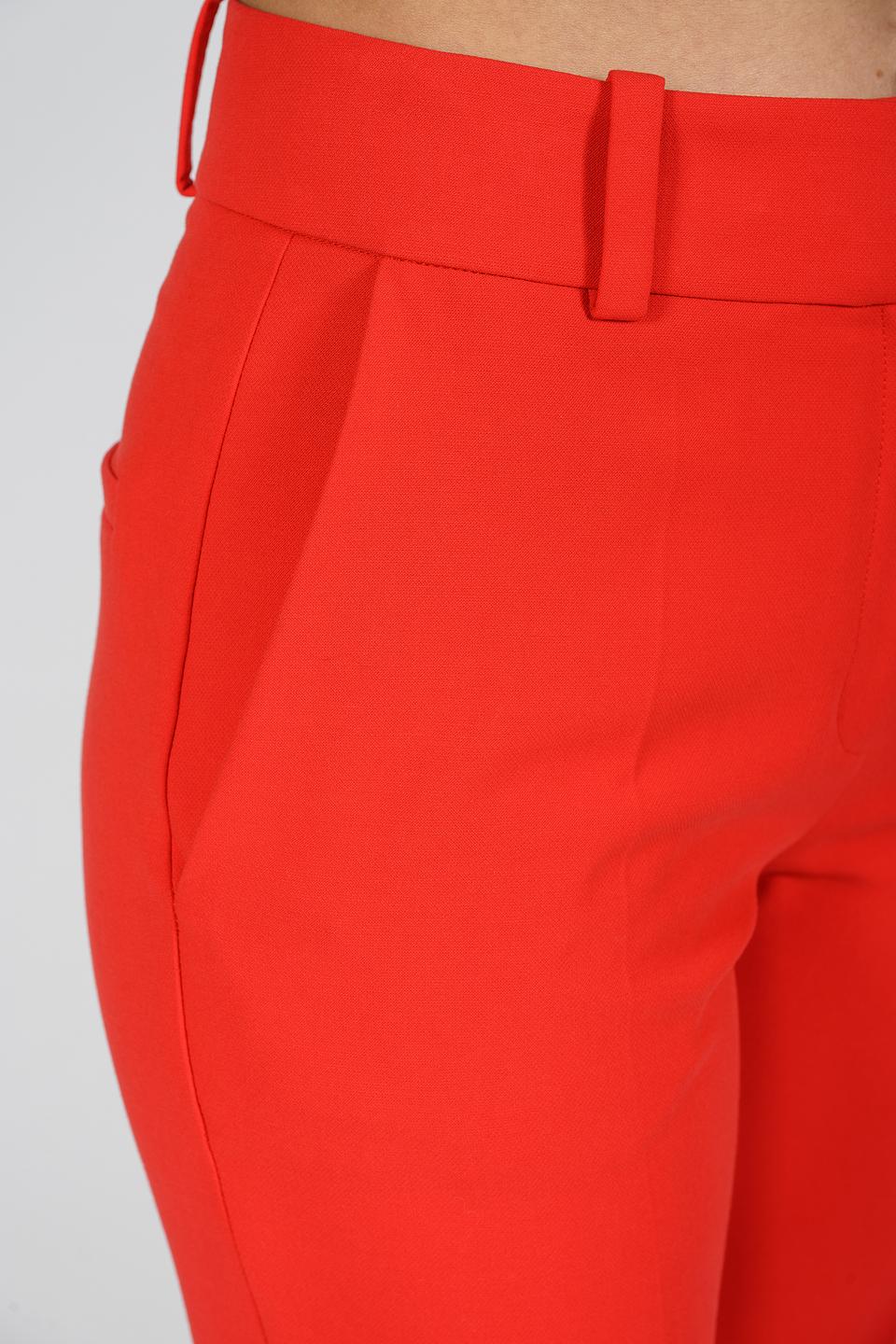 Брюки Hugo прямые красные