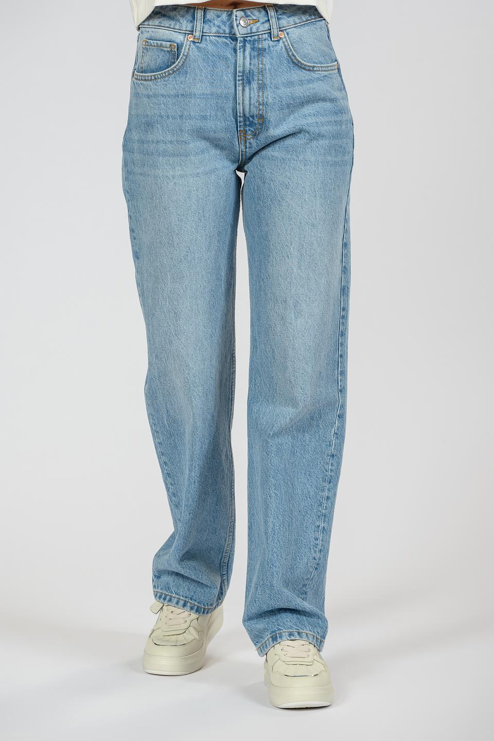 Джинсы Hugo широкого кроя голубые
