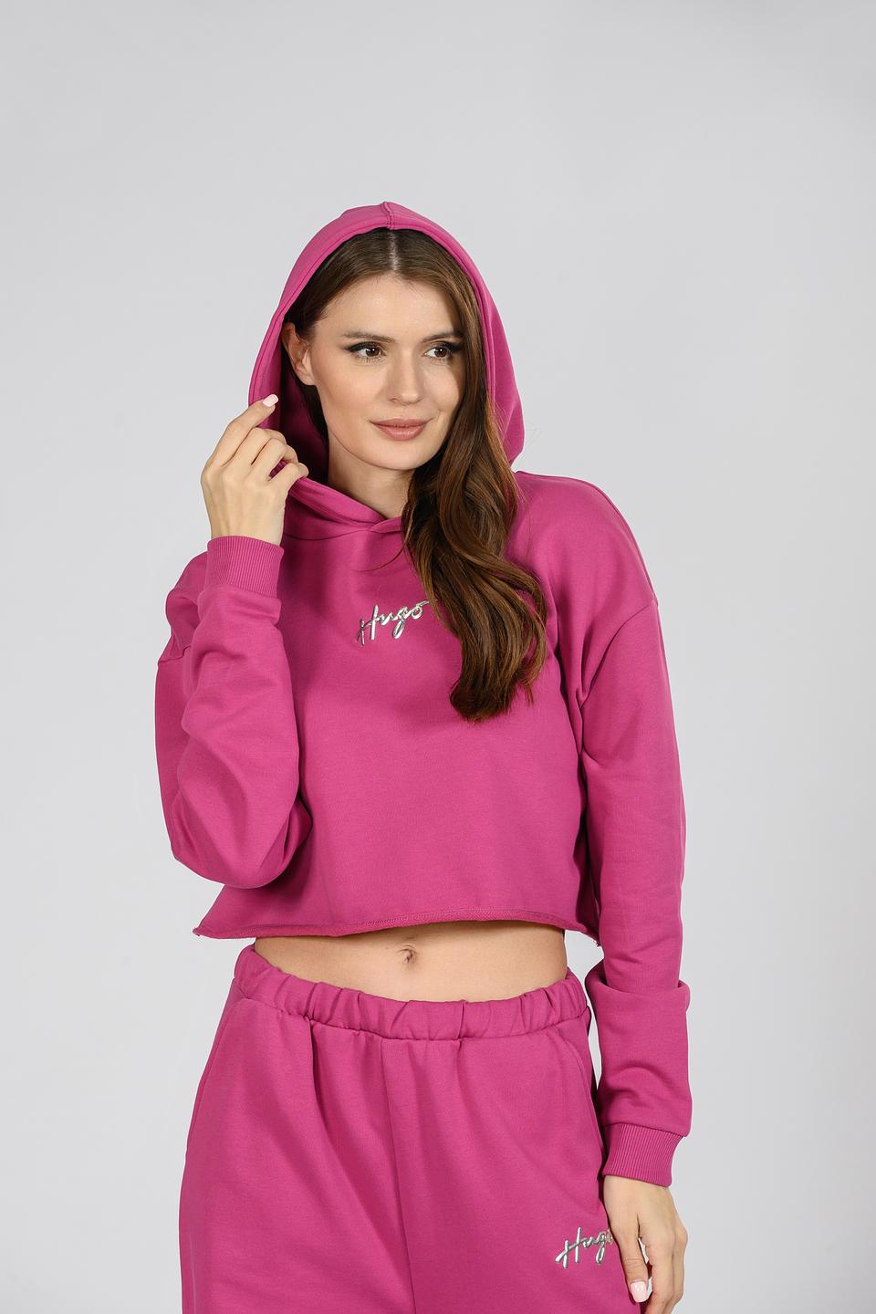 Толстовка Hugo женская фуксия
