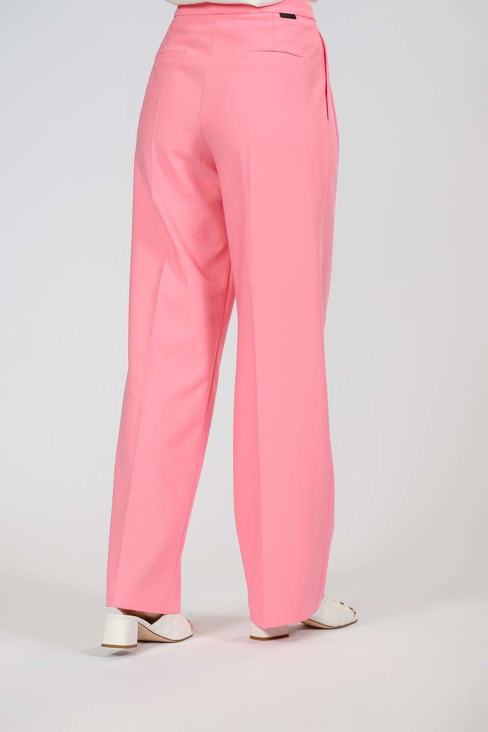 Брюки Hugo жен. розовые палаццо
