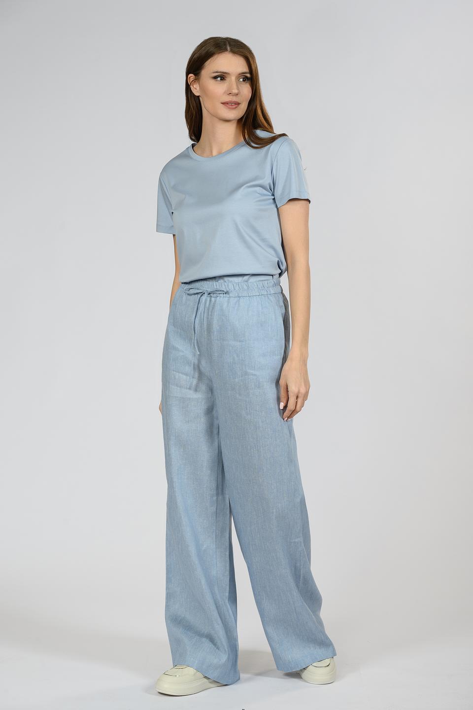 Футболка Emka женская голубая