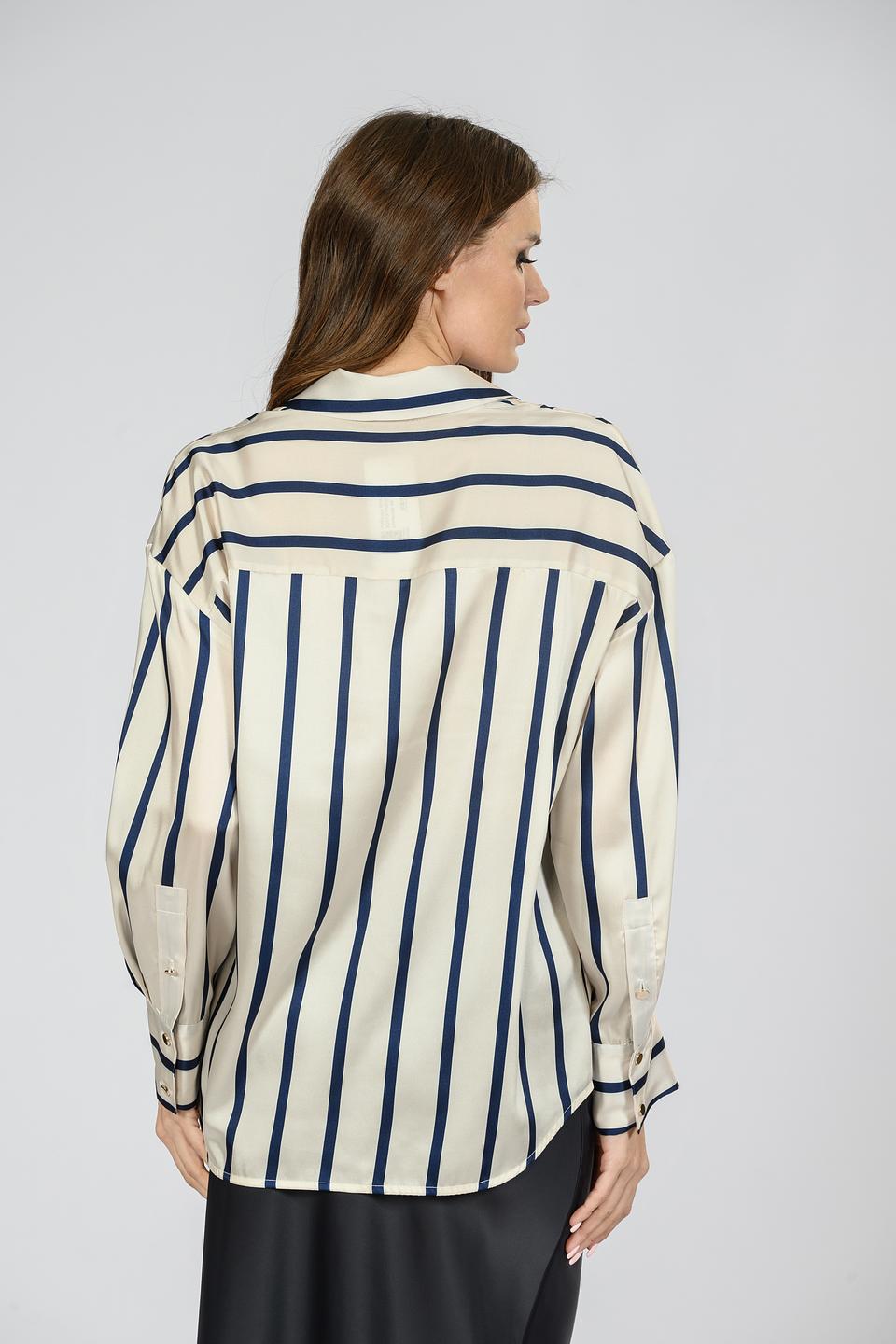 Рубашка Emka жен. в полоску
