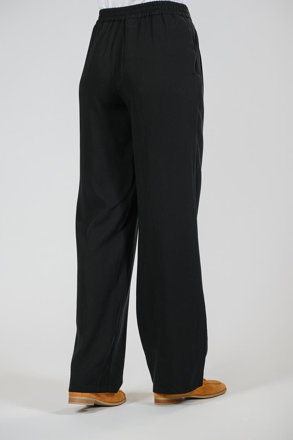 Брюки Emka палаццо чёрные