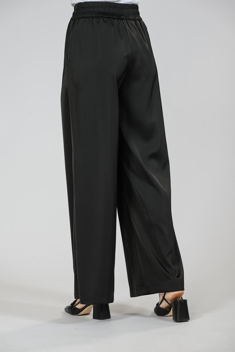 Брюки Emka палаццо чёрные