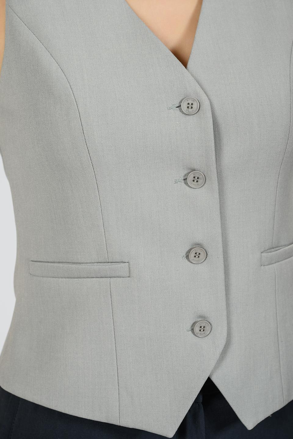 Жилет Emka женский серый