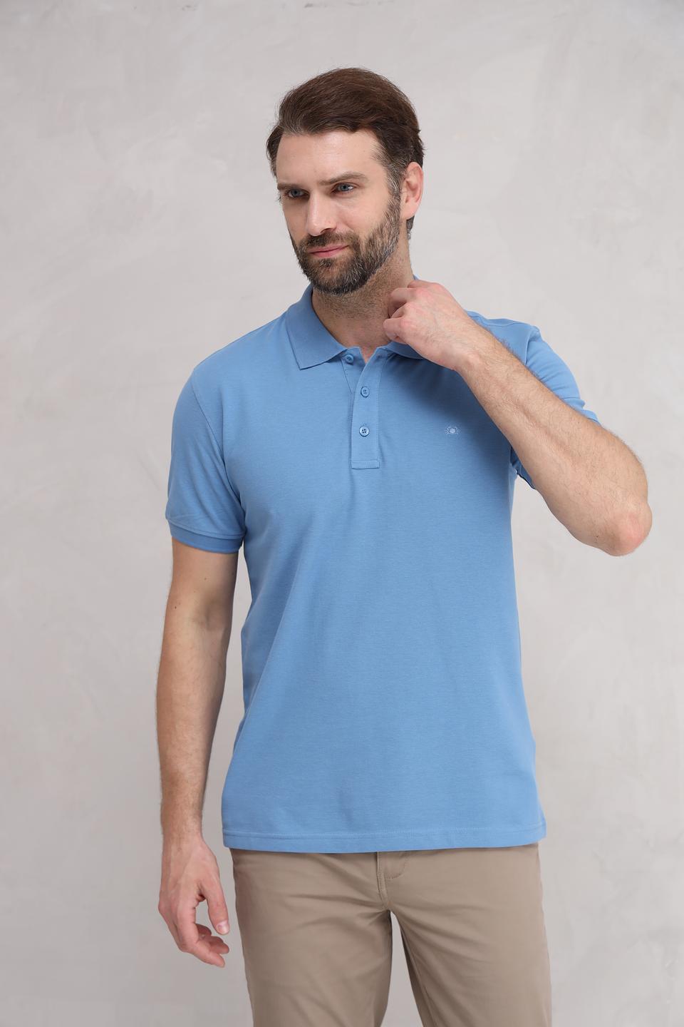 Поло Granchio голубое