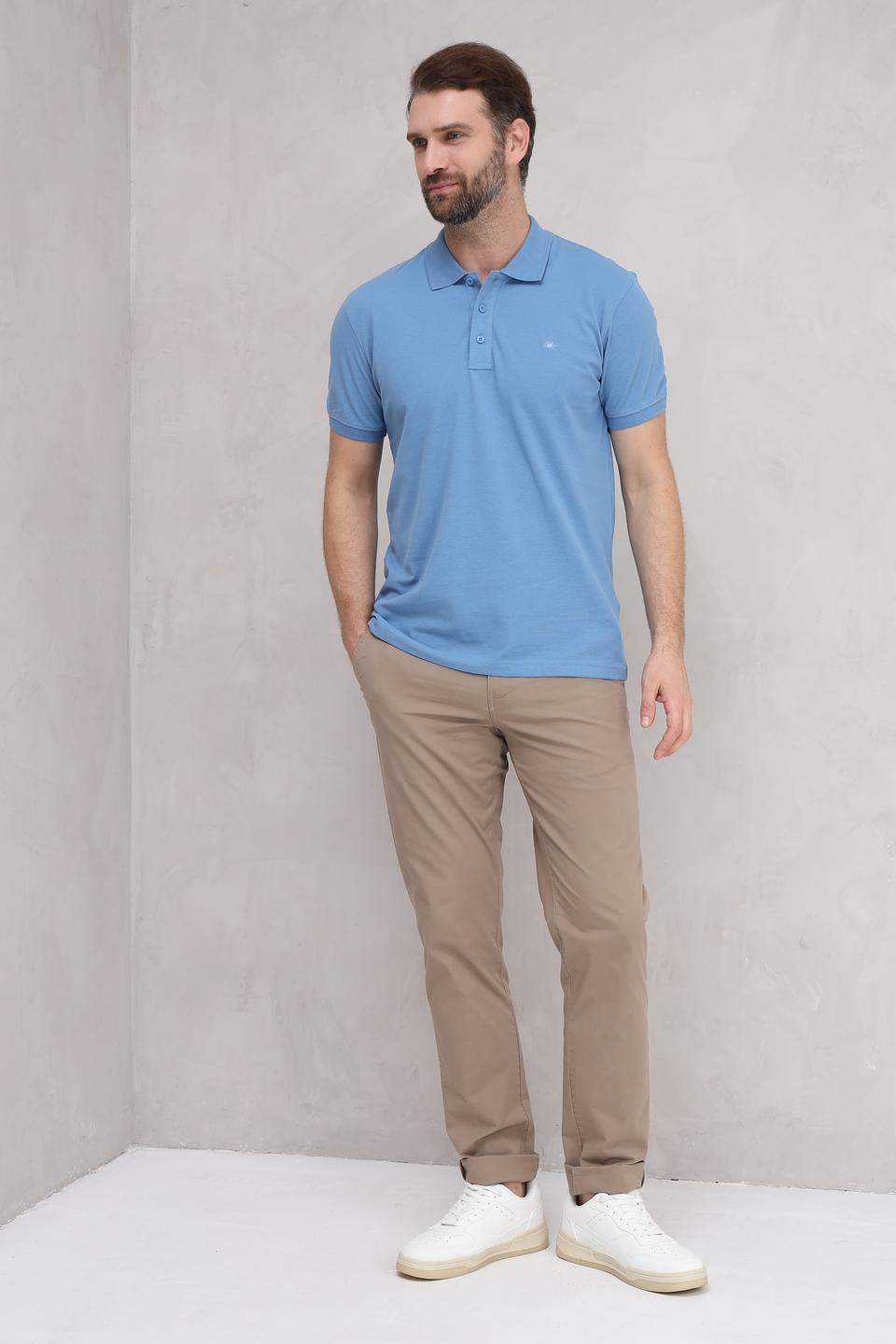 Поло Granchio голубое