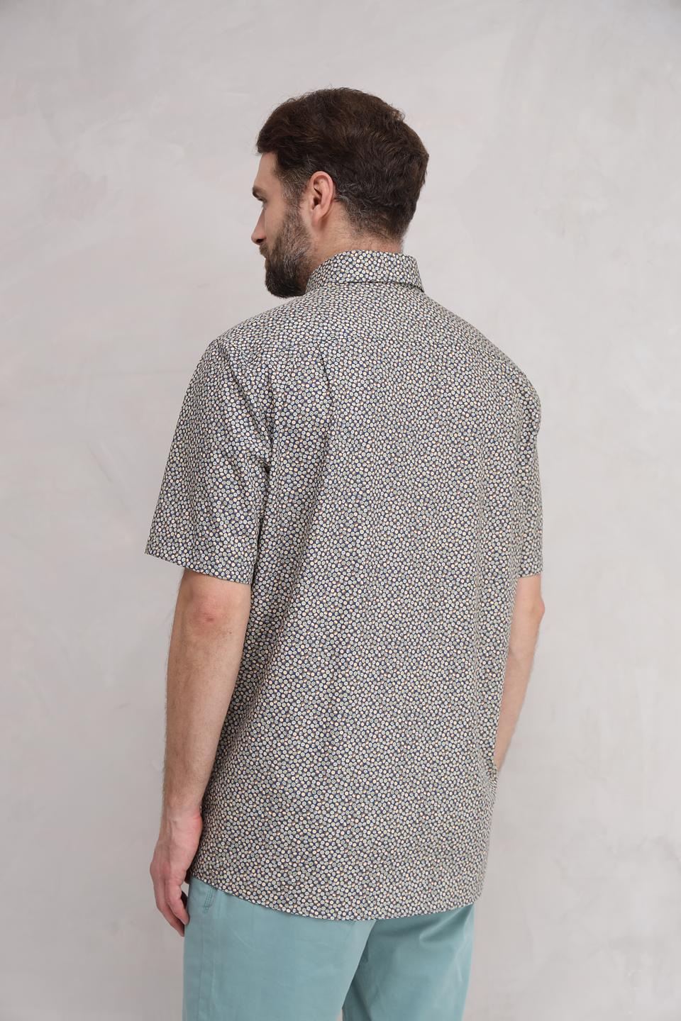 Рубашка кр Casa Moda с принтом