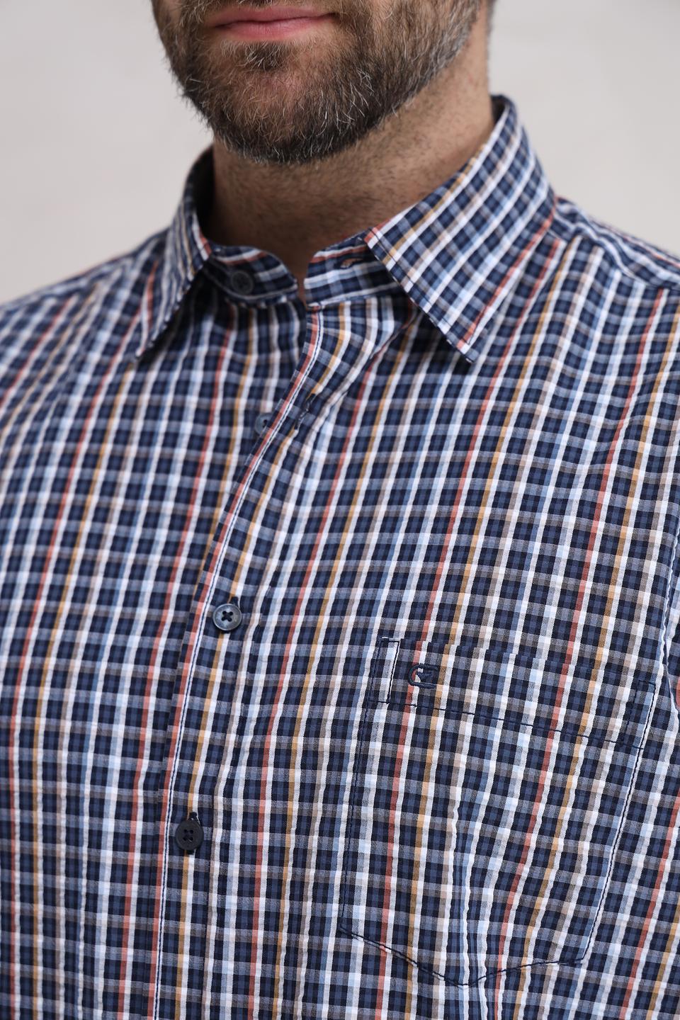 Рубашка кр Casa Moda в клетку