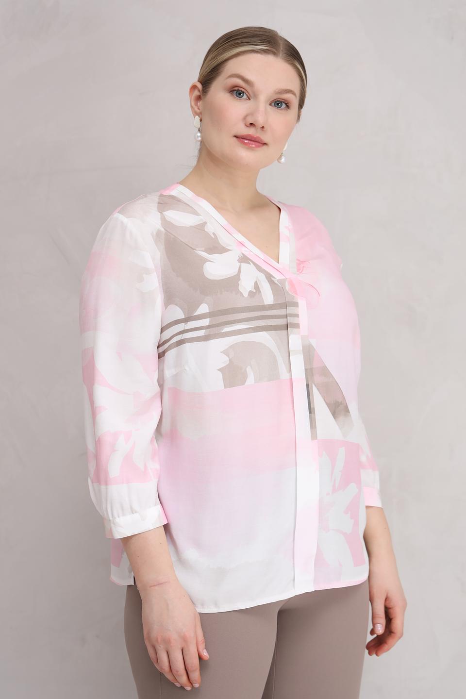 Блуза Frank Walder с цветочным принтом