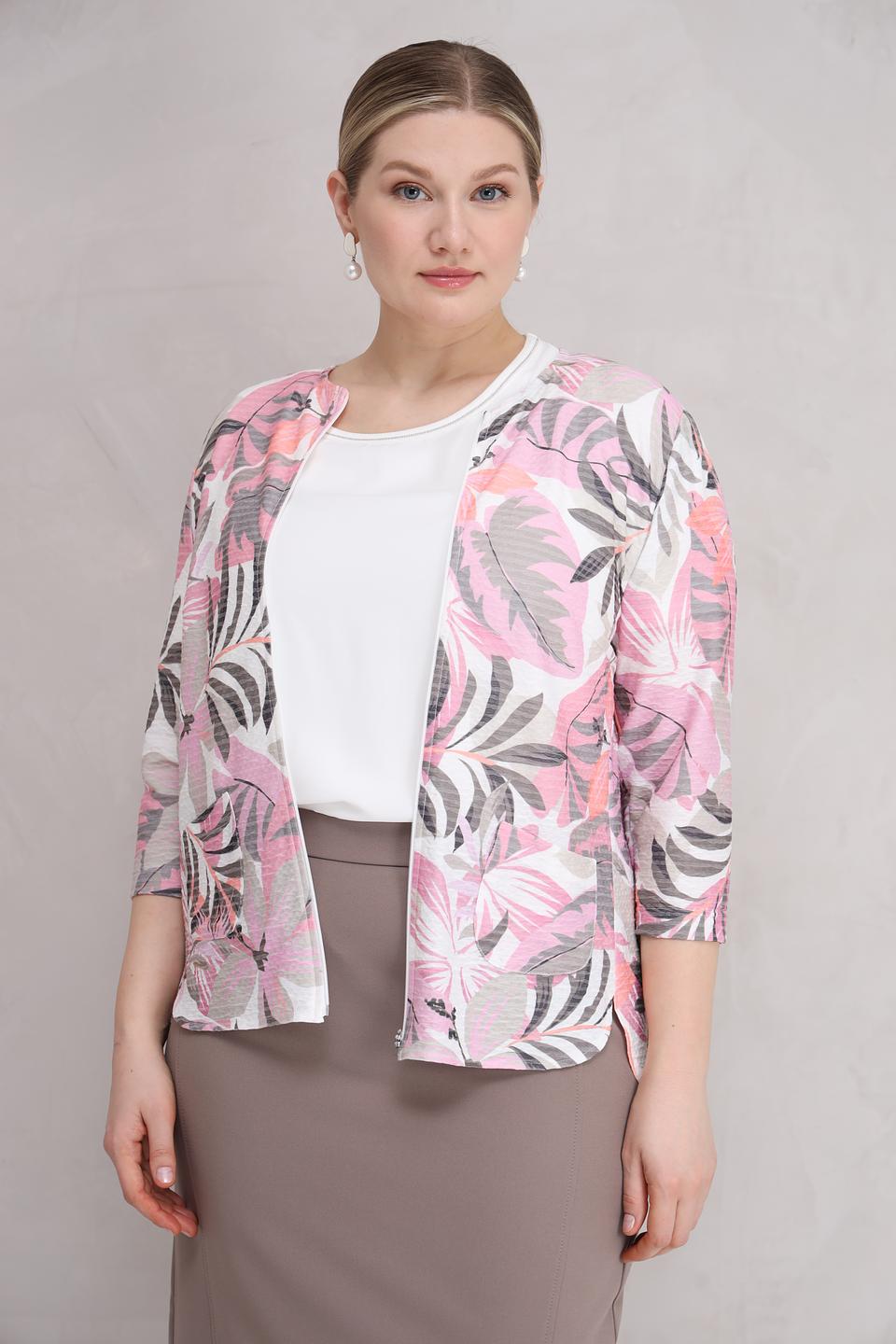 Жакет Frank Walder с цветочным принтом