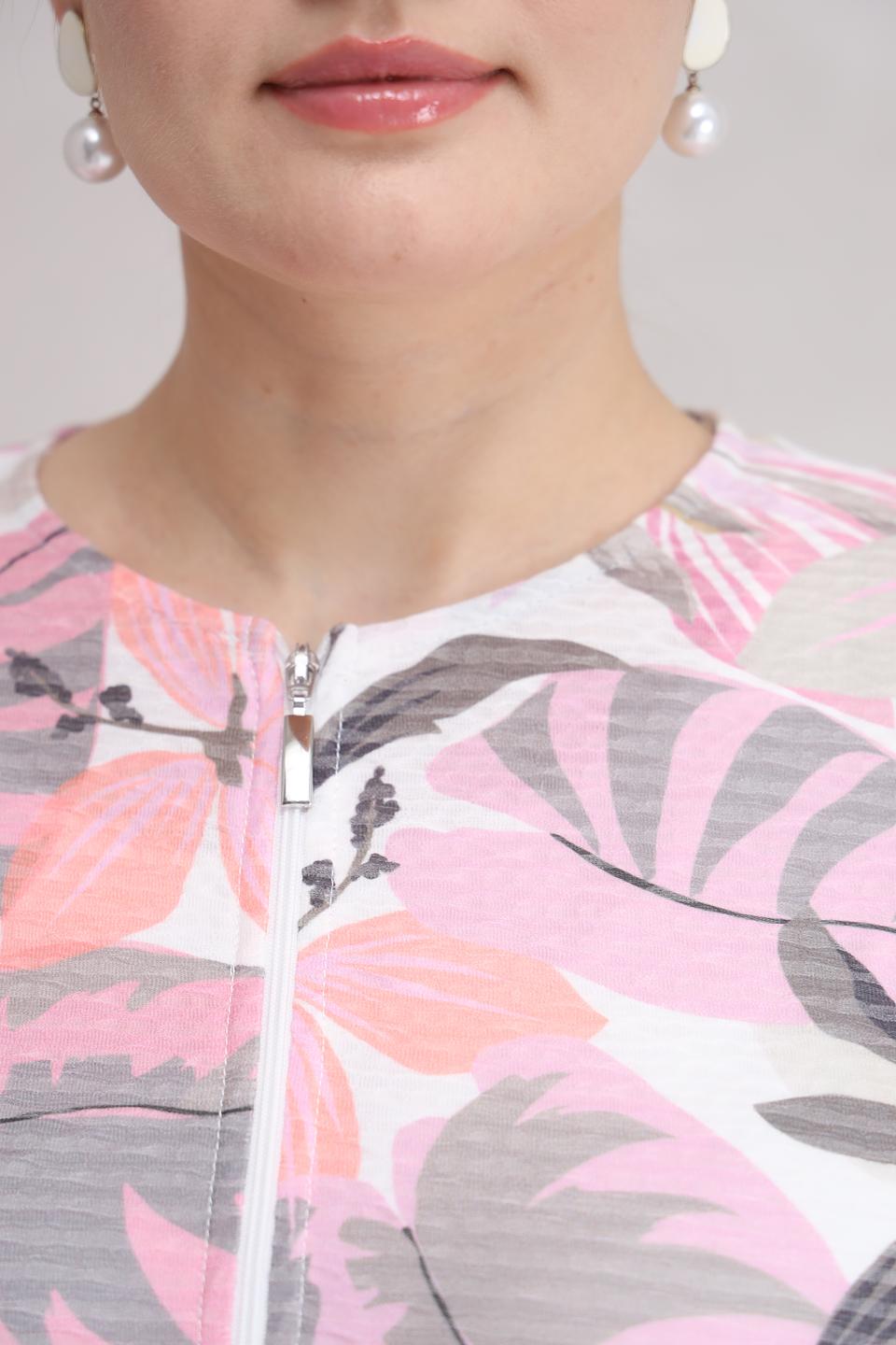 Жакет Frank Walder с цветочным принтом