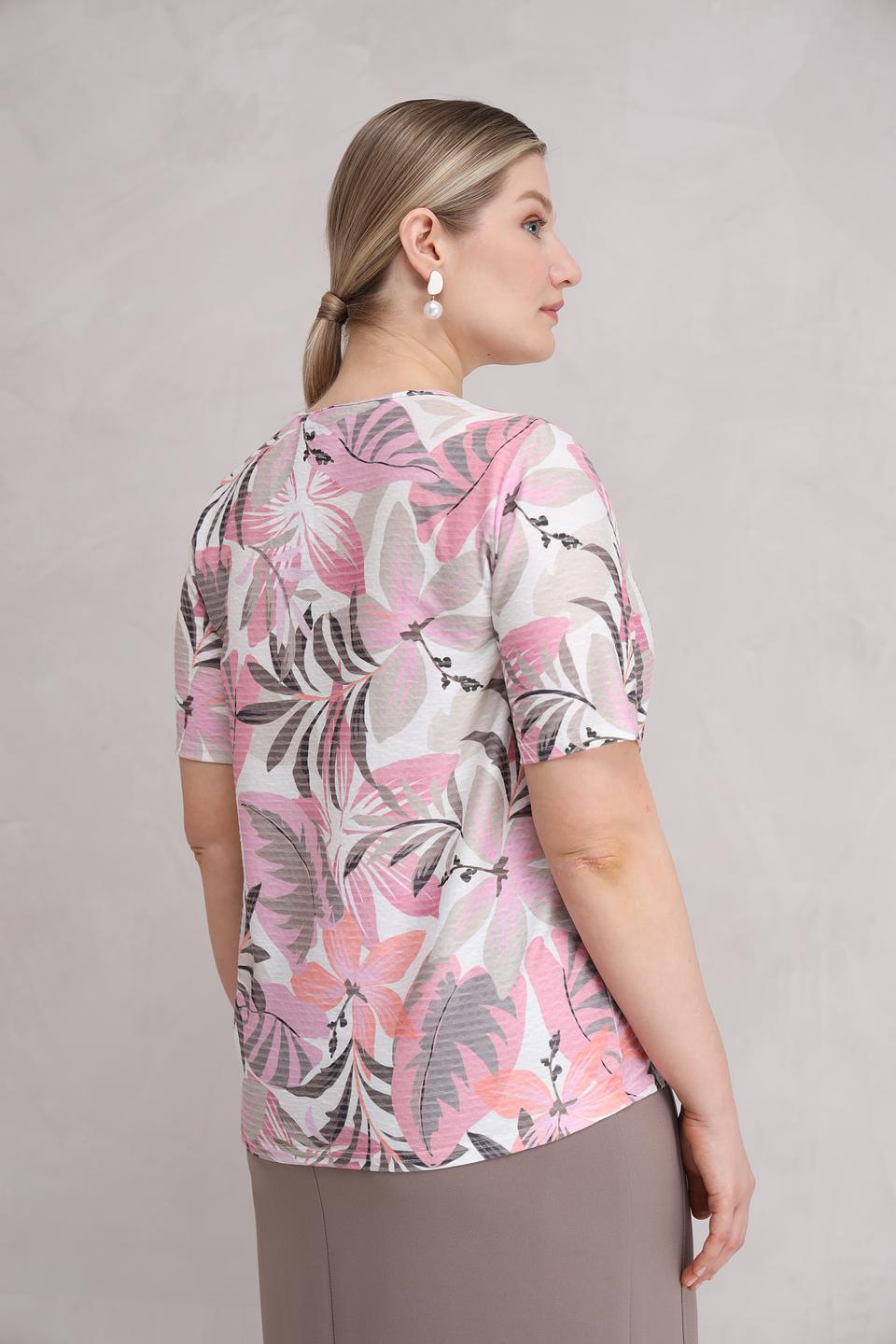 Футболка Frank Walder с цветочным принтом