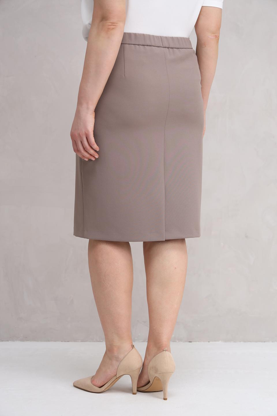Юбка Frank Walder классическая бежевая