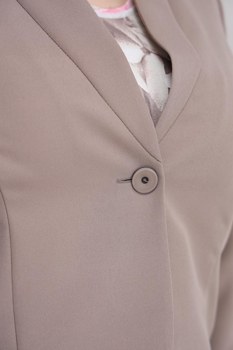 Жакет Frank Walder приталенный бежевый