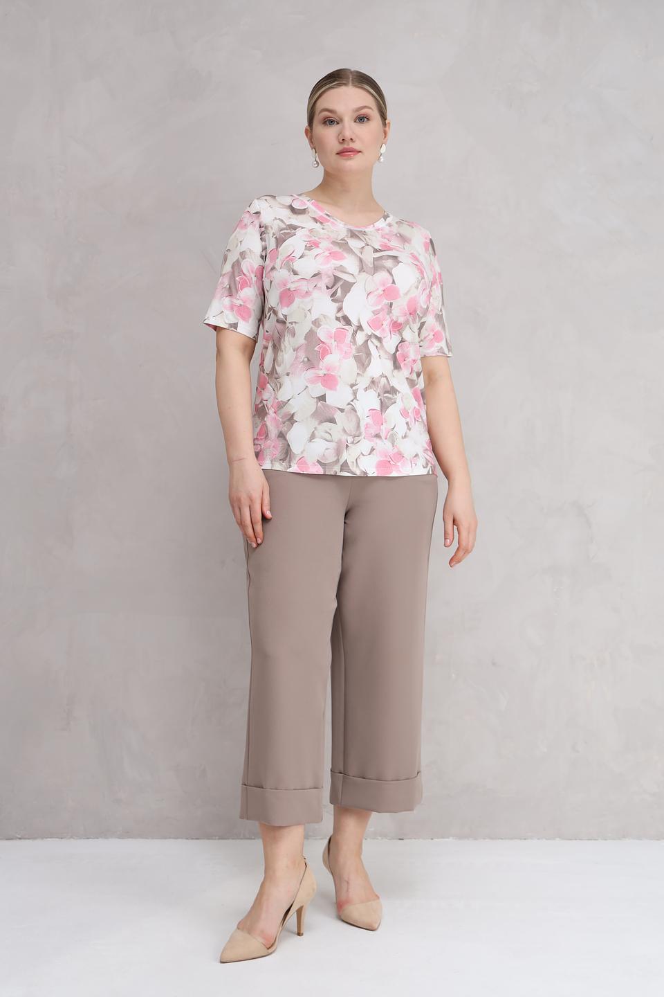 Футболка Frank Walder с цветочным принтом