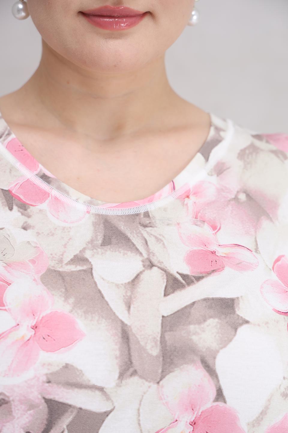 Футболка Frank Walder с цветочным принтом